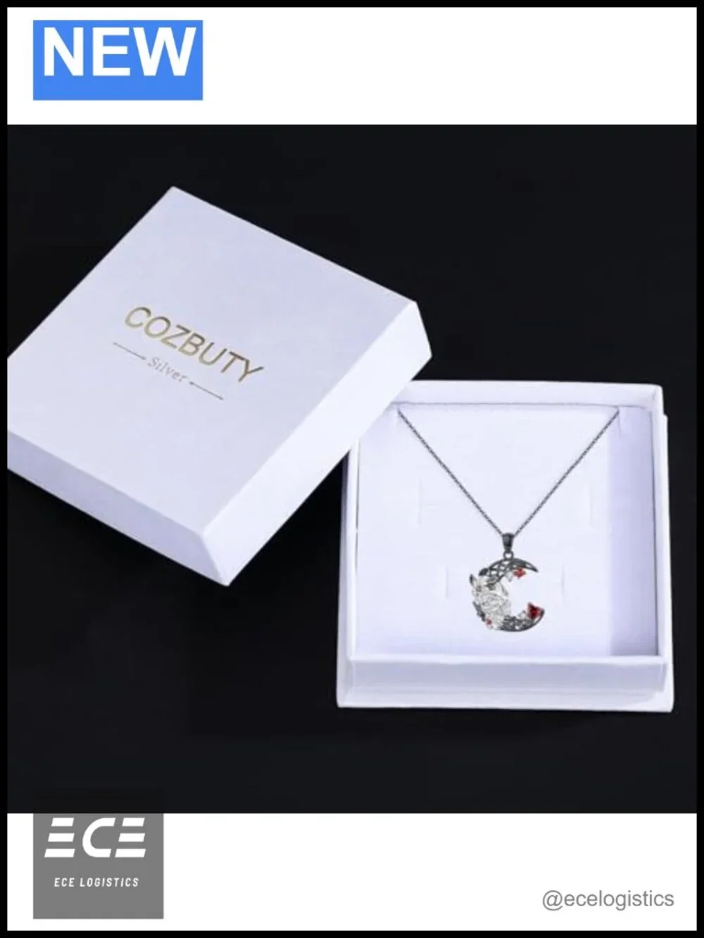 925 Sterling Silver Skull Pendant Necklace Gothic Skeleton Jewelry Gift